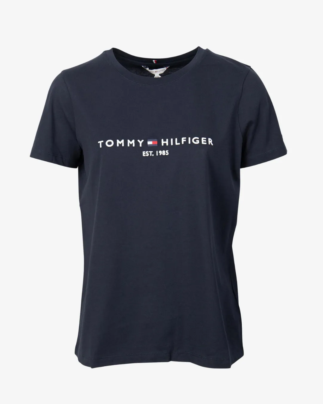 Heritage brand dame t-shirt - Navy sold by Modish