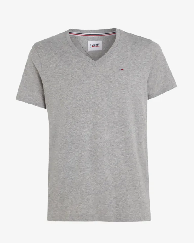 Original logo v-hals t-shirt - Grå sold by Modish