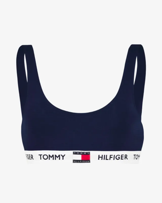 Upolstret bralette bh - Navy sold by Modish
