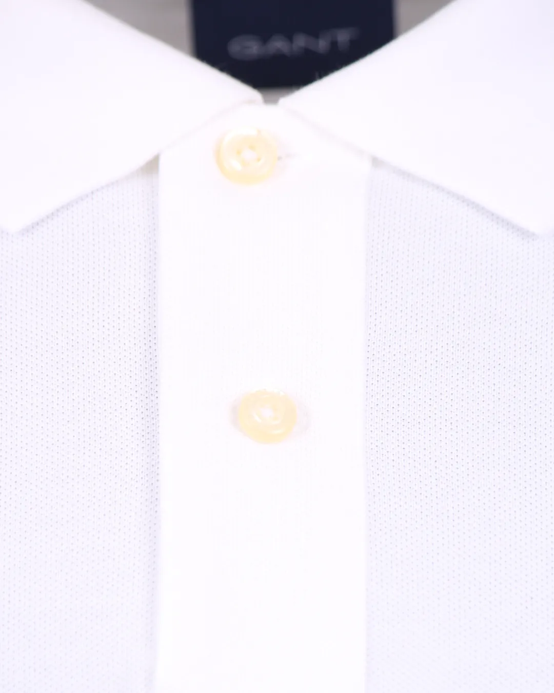 Reg shield pique polo - Hvid sold by Modish product image thumbnail 4