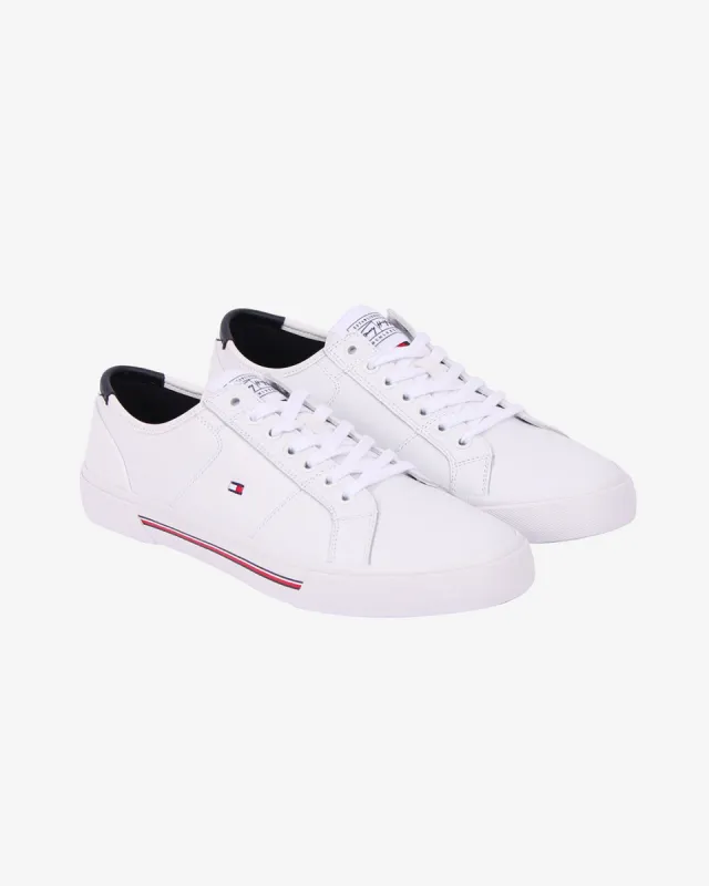 Læder vulc sneakers - Hvid sold by Modish