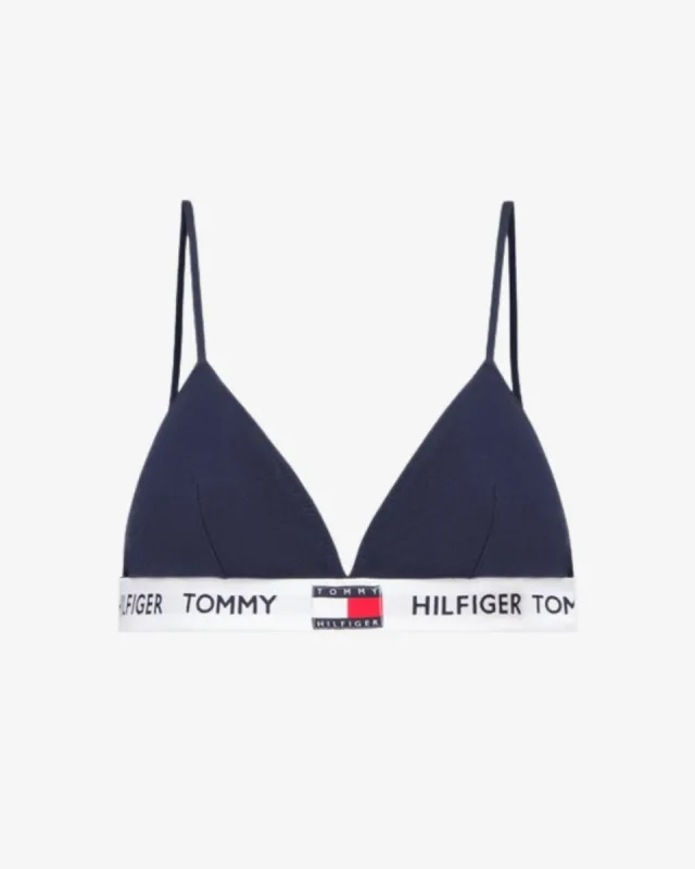 Polstret trekant bh - Navy sold by Modish