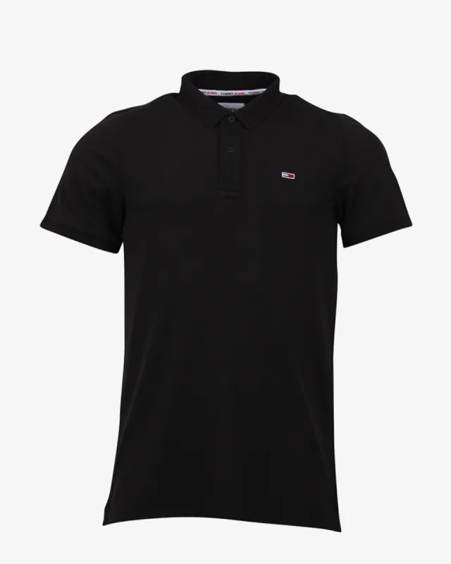 Slim stræk polo - Sort sold by Modish