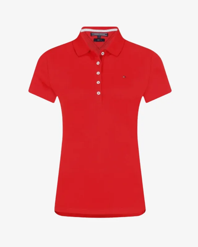 Heritage slim fit dame polo - Rød sold by Modish