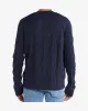 Flag logo kabelstrik - Navy sold by Modish