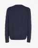 Flag logo kabelstrik - Navy sold by Modish