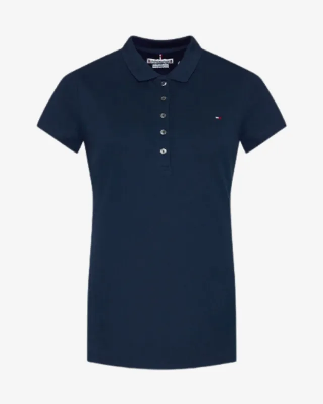 Heritage slim fit dame polo - Navy sold by Modish