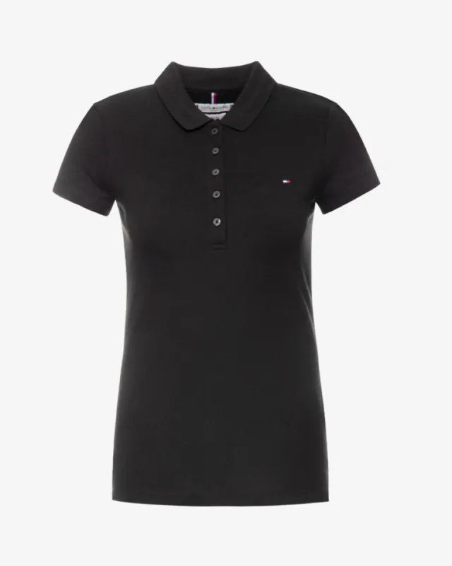 Heritage slim fit dame polo - Sort sold by Modish