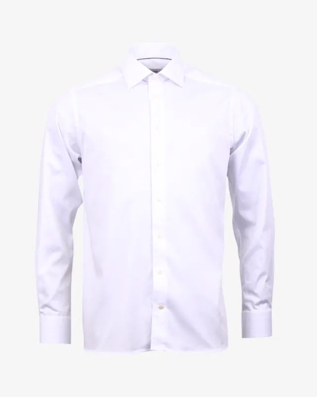 Signature Twill contemporary skjorte - Hvid Ny sold by Modish