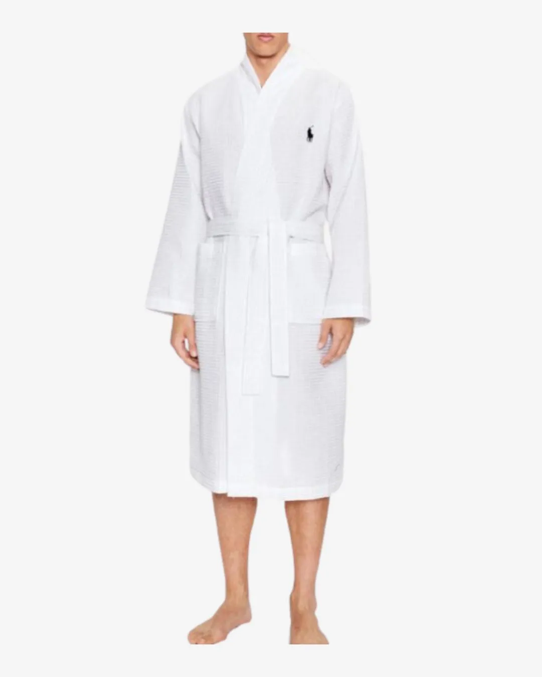 Cotton Piqué Robe - Hvid sold by Modish product image thumbnail 2