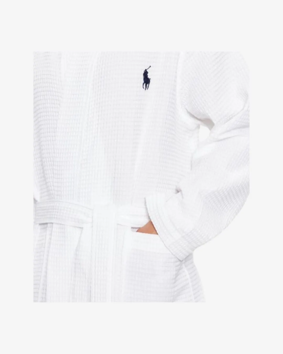 Cotton Piqué Robe - Hvid sold by Modish product image thumbnail 3