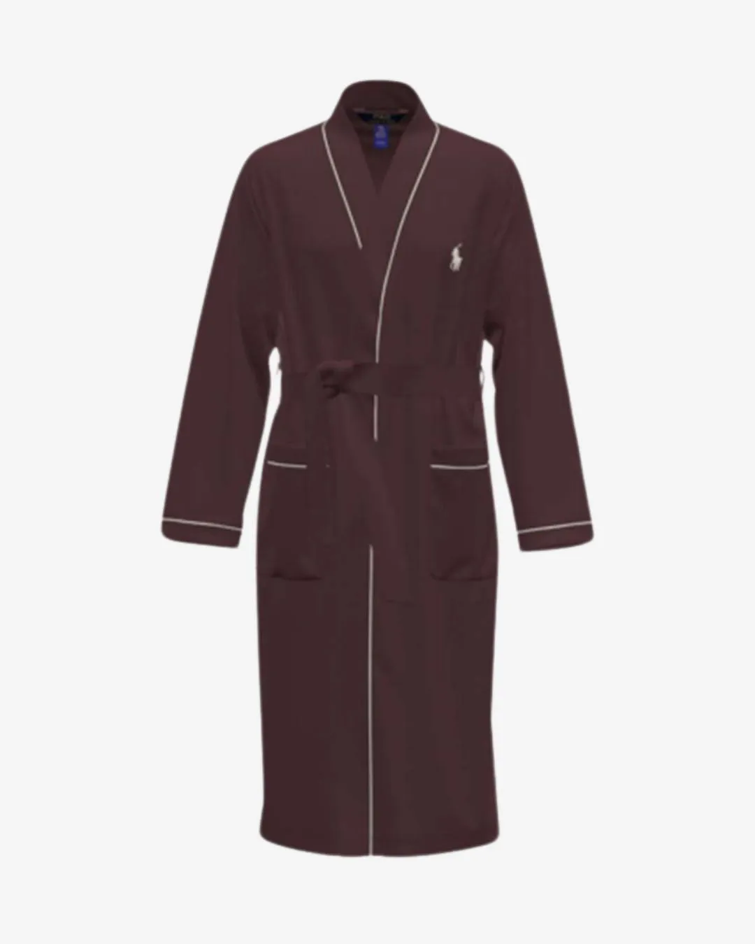 Jersey Cotton Jersey Robe - wine red sold by Modish