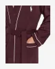 Jersey Cotton Jersey Robe - wine red sold by Modish