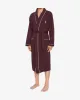 Jersey Cotton Jersey Robe - wine red sold by Modish