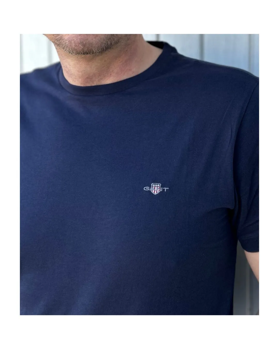 Original logo t-shirt - Navy sold by Modish product image thumbnail 3