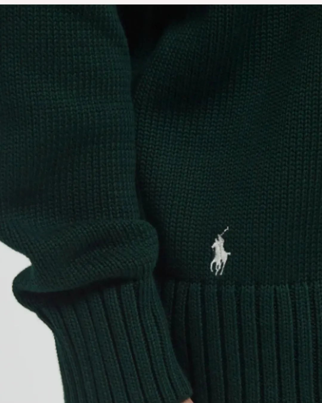 Polo Ralph BIG FIT LOGO JUMPER - Navy sold by Modish product image thumbnail 4