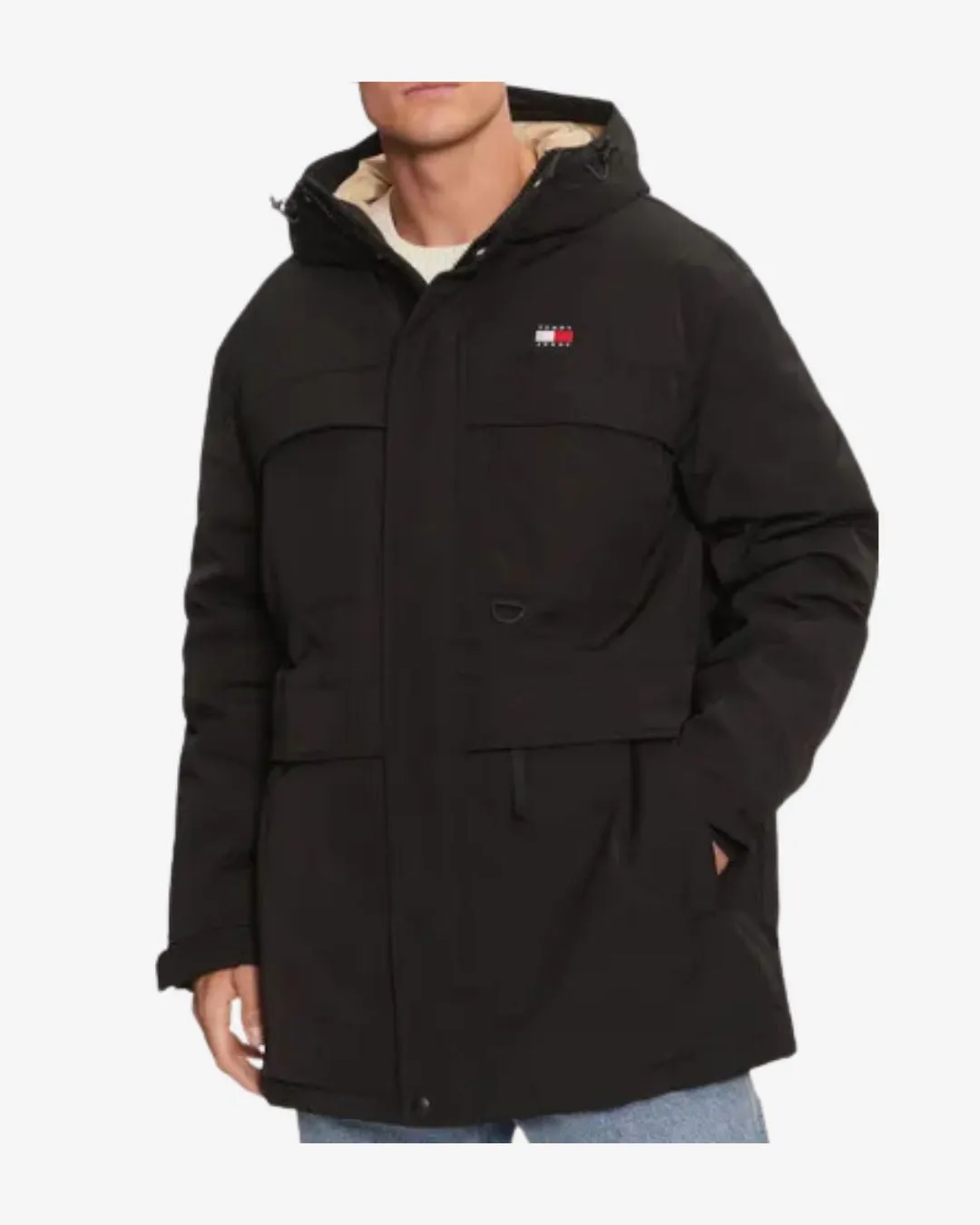 TECH CANVAS PARKA DUN JAKKE - Sort sold by Modish