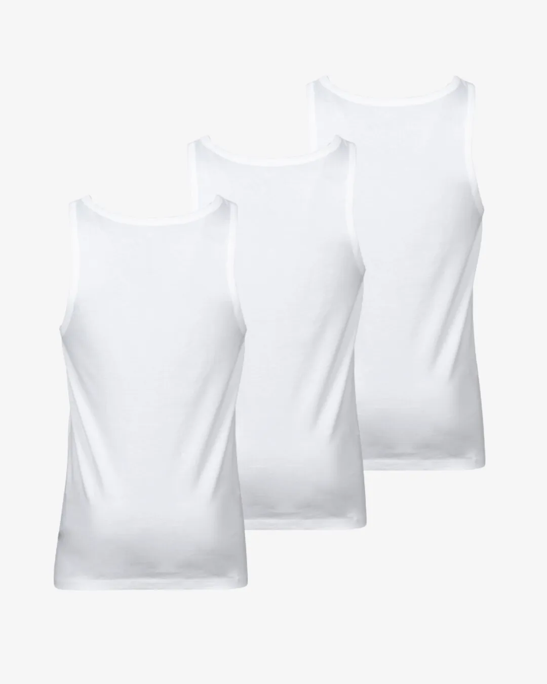 Strop undertrøje 3-pak - Hvid - KUN XXL sold by Modish product image thumbnail 2