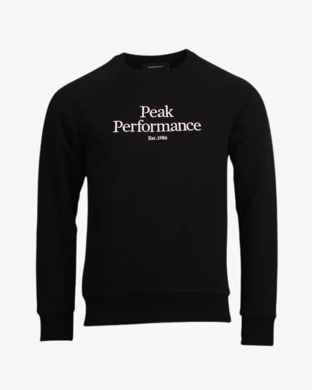 Original stor logo sweatshirt - Sort sold by Modish