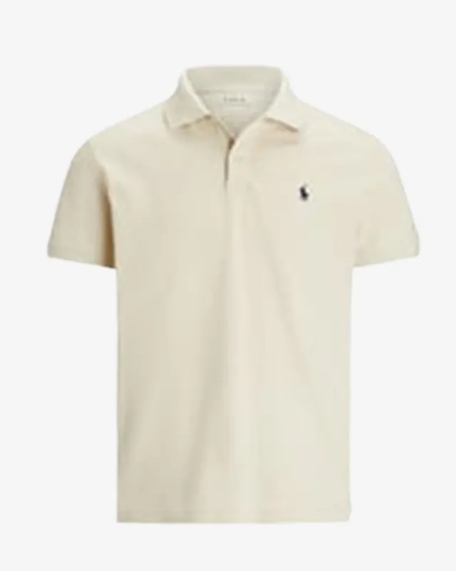 Perfomance Stretch Polo - Basic sand sold by Modish