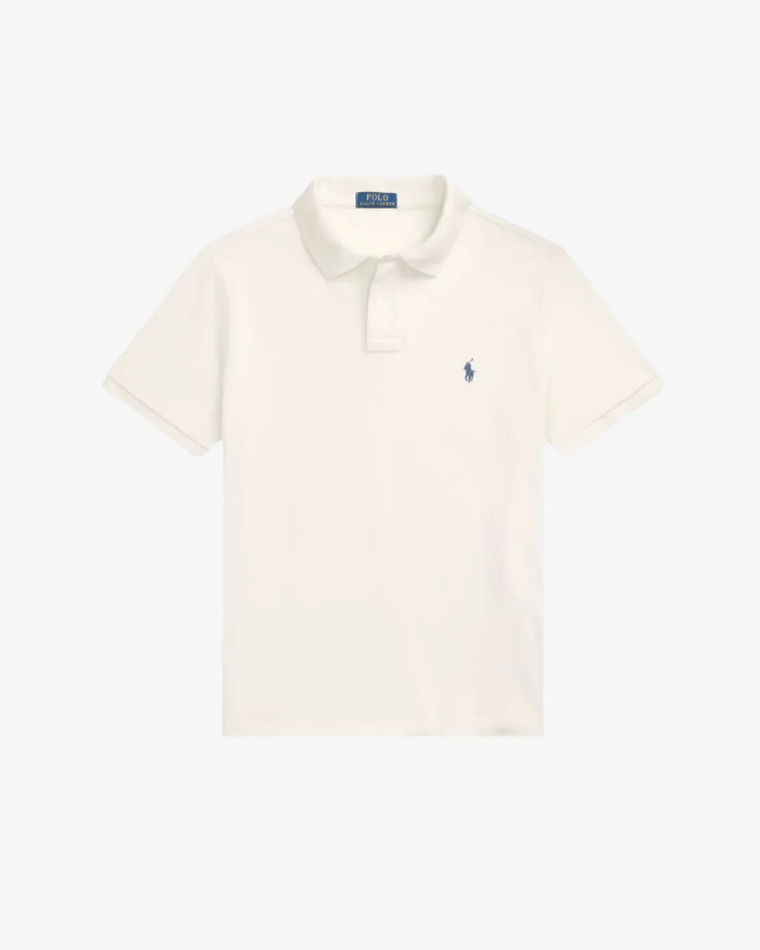 Slim fit polo - Creme sold by Modish