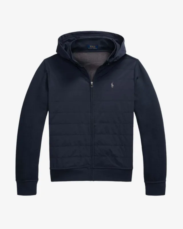 Hybrid Zip Sweatjakke - Navy made by Ralph Lauren