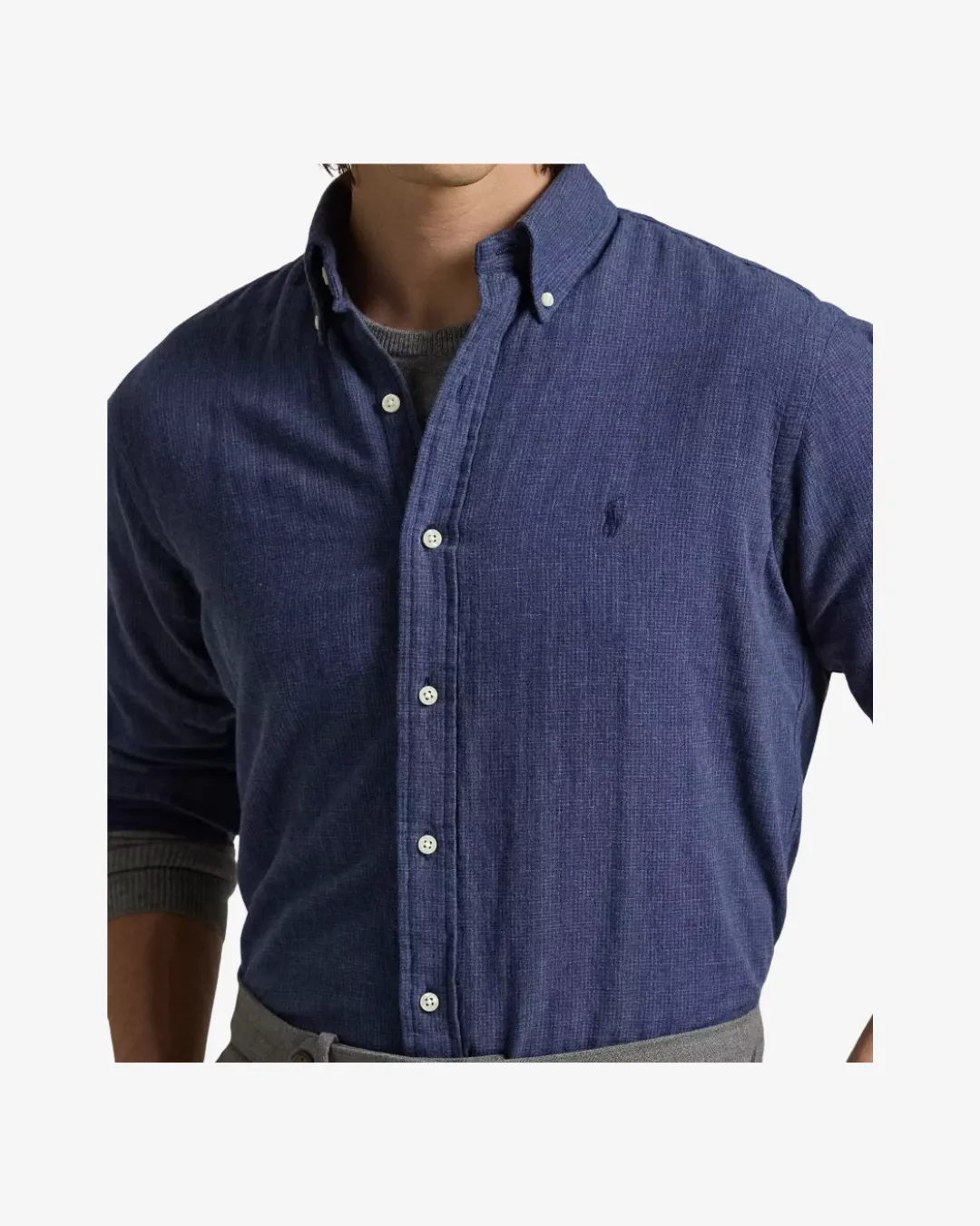 Skjorte - Navy Blue sold by Modish product image thumbnail 2