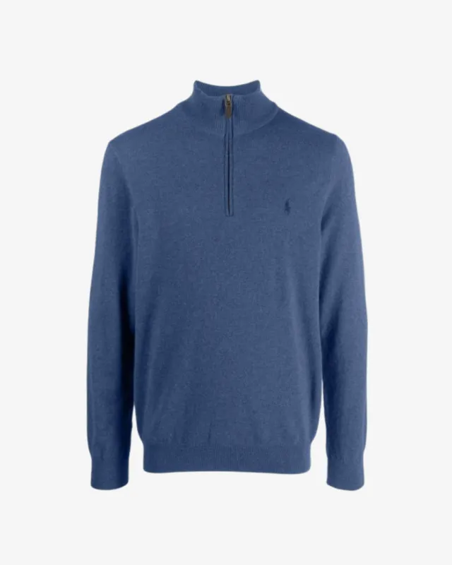 Half zip sweater - Navy Heather made by Ralph Lauren