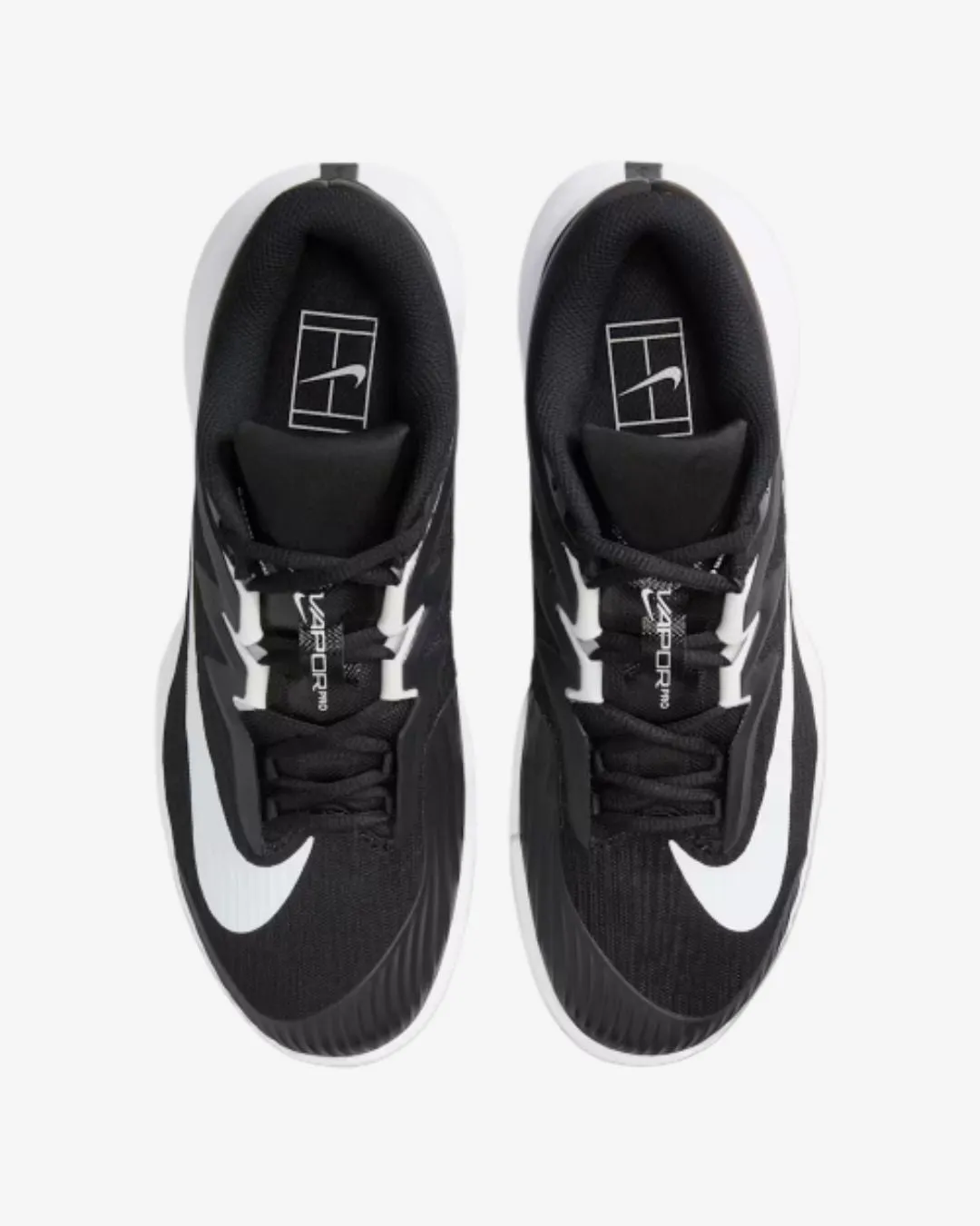 Nike Air Zoom Vapor Pro 3 Clay Dame Træningssko - Sort/hvid sold by Modish product image thumbnail 2