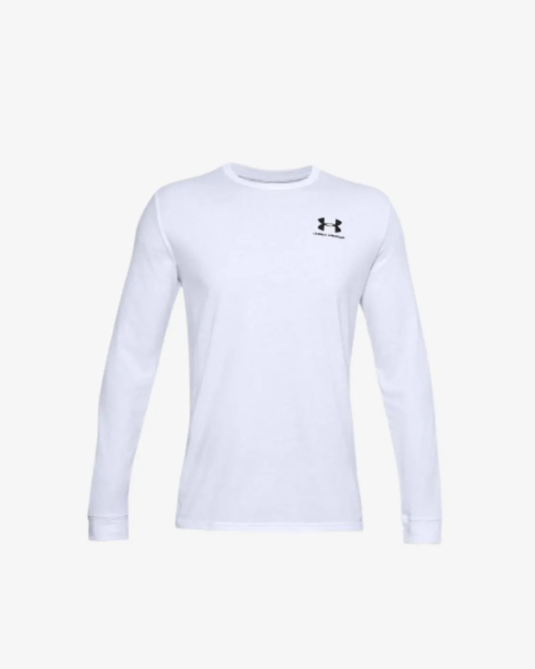 UA Sportstyle Left Chest Langærmet T-Shirt - Hvid sold by Modish