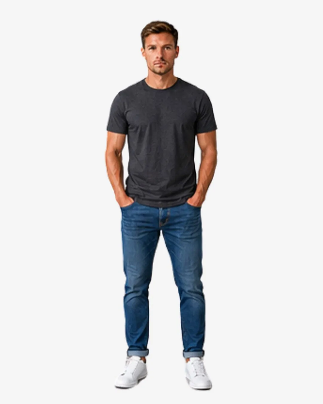 Regular Tee - Dark Grey sold by Modish product image thumbnail 5