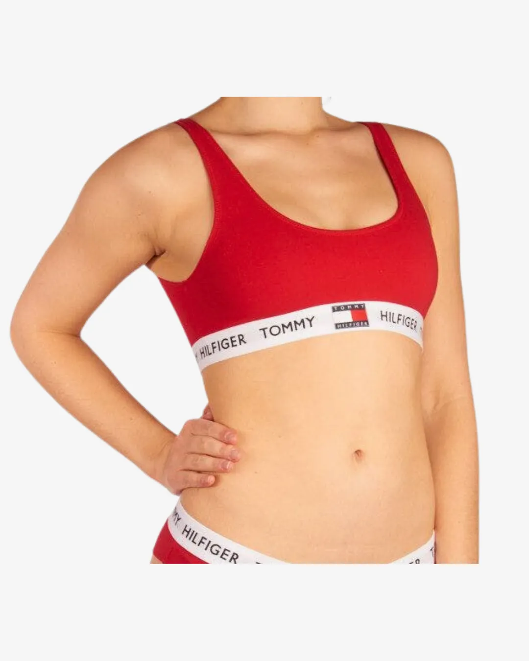 Upolstret bralette bh - Rød sold by Modish product image thumbnail 2