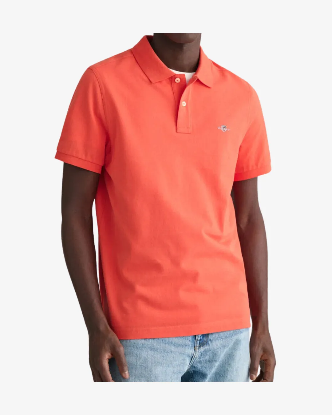 Reg shield pique polo - Orange sold by Modish product image thumbnail 3