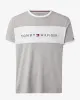 Color block logo t-shirt - Grå sold by Modish