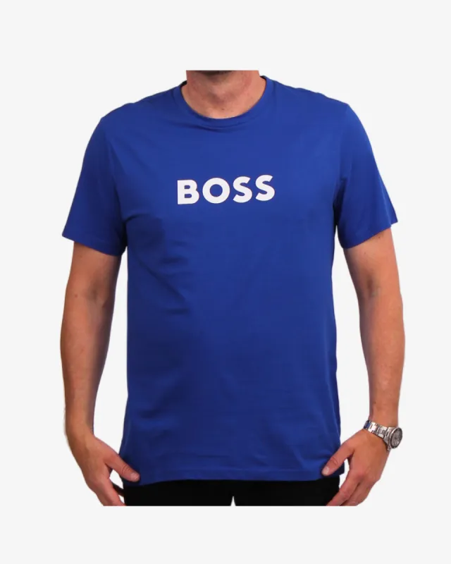 Logo t-shirt - Blå sold by Modish