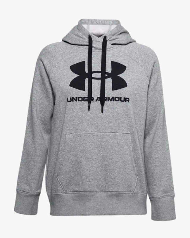 Rival logo dame hættetrøje - Grå sold by Modish