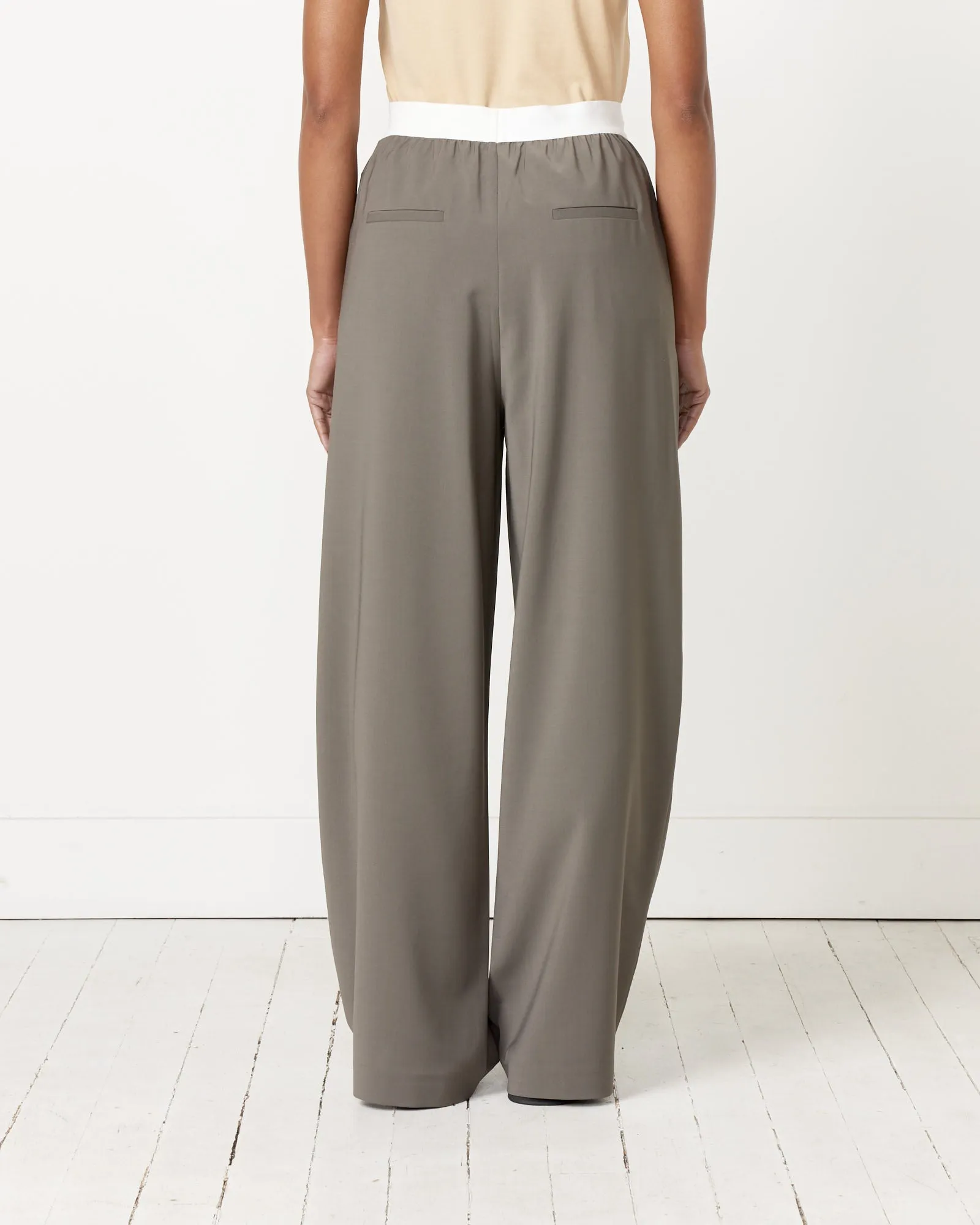 Tropical Wool Pant in Dark Stone sold by Mohawk General Store product image thumbnail 5