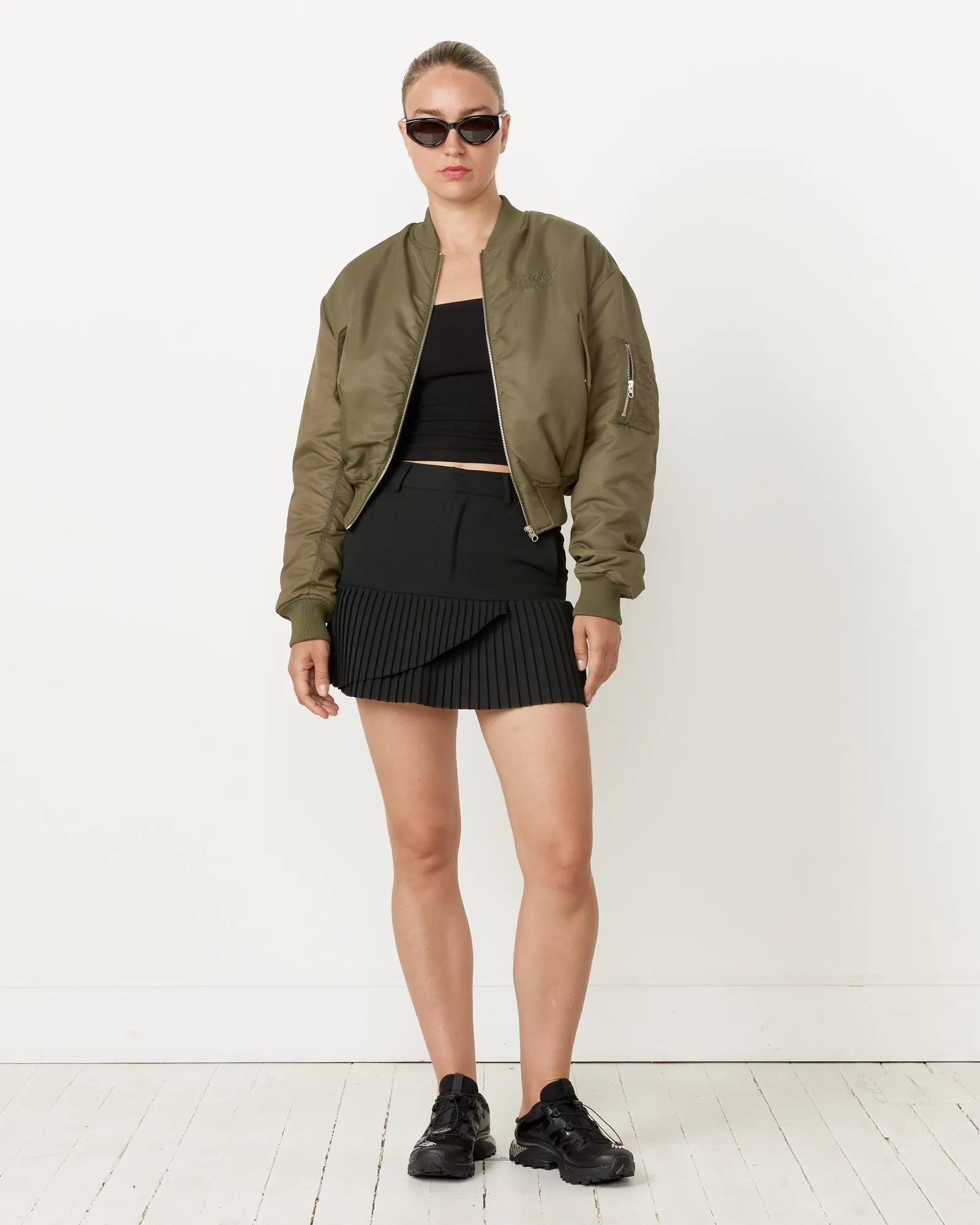 Mini Skirt in Black sold by Mohawk General Store product image thumbnail 2