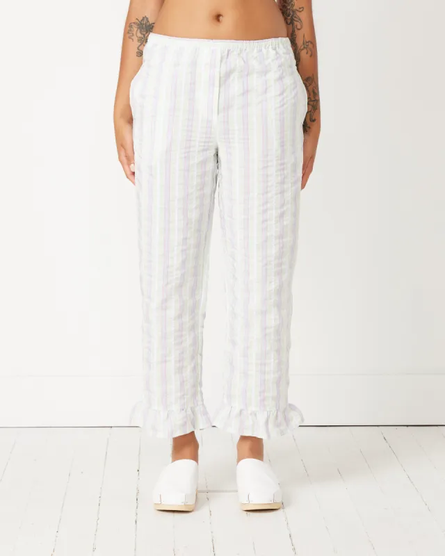 Seersucker Mid Waist Pant sold by Mohawk General Store