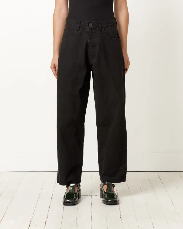California Wide Pant in Black sold by Mohawk General Store
