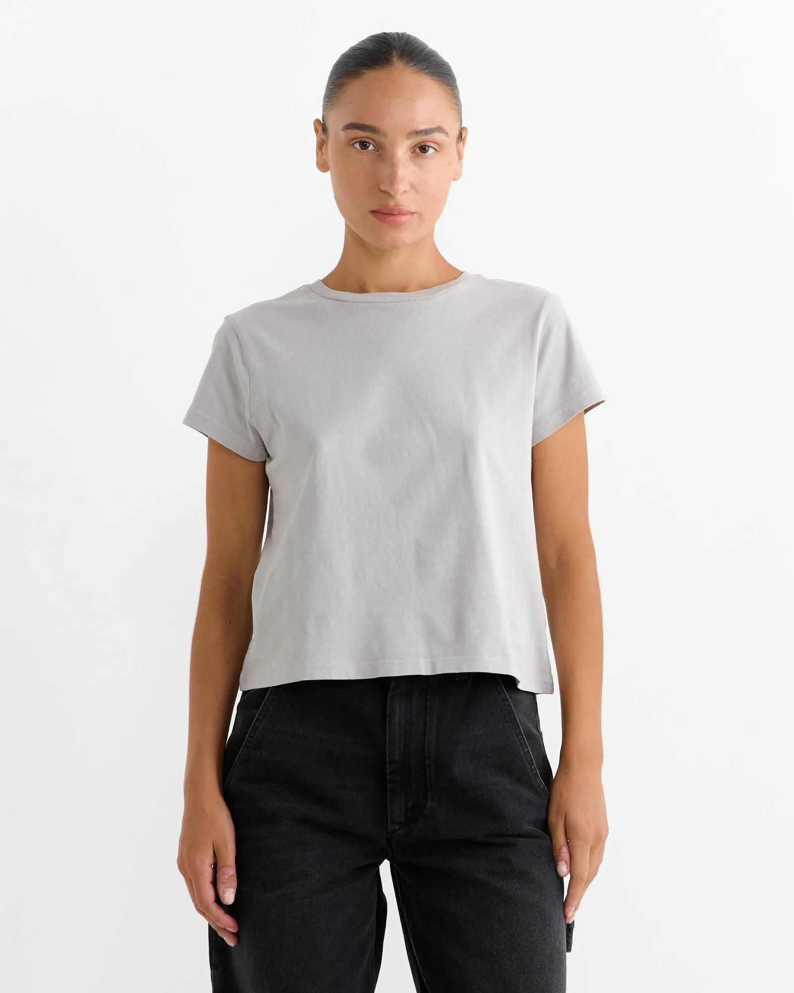 Adine Shrunken Tee in Flake sold by Mohawk General Store