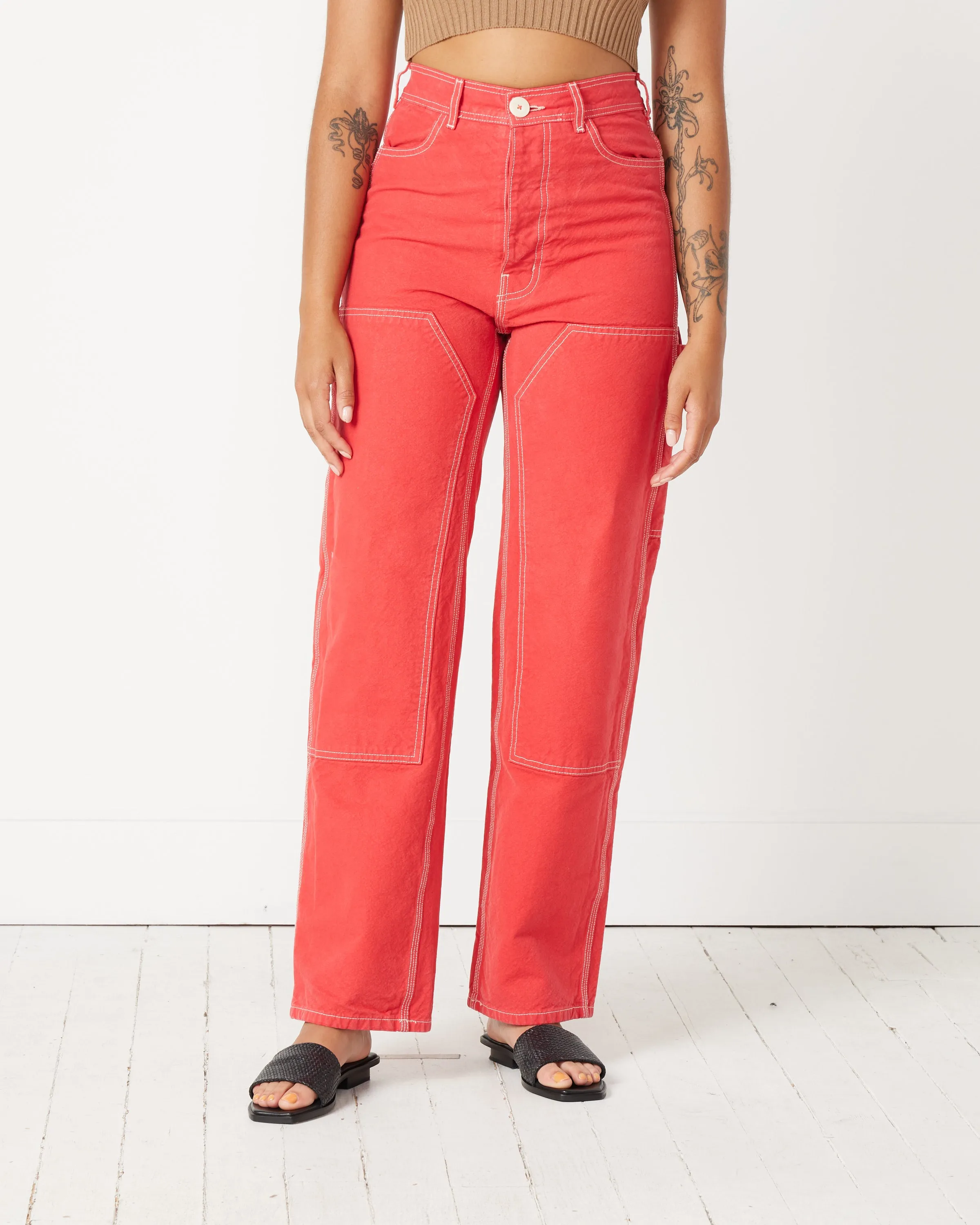 Patchfront Handy Pant in Maraschino sold by Mohawk General Store