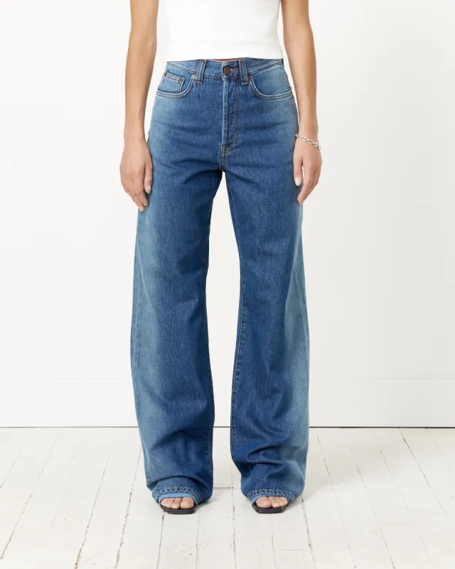 Wide-Leg Denim Pant sold by Mohawk General Store