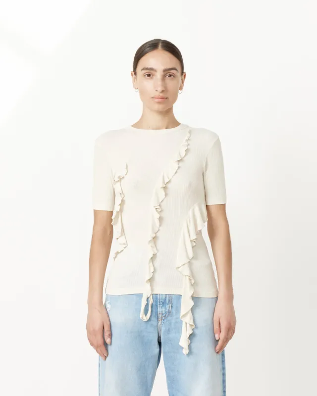 T-Shirt in Ecru Beige made by Mohawk General Store
