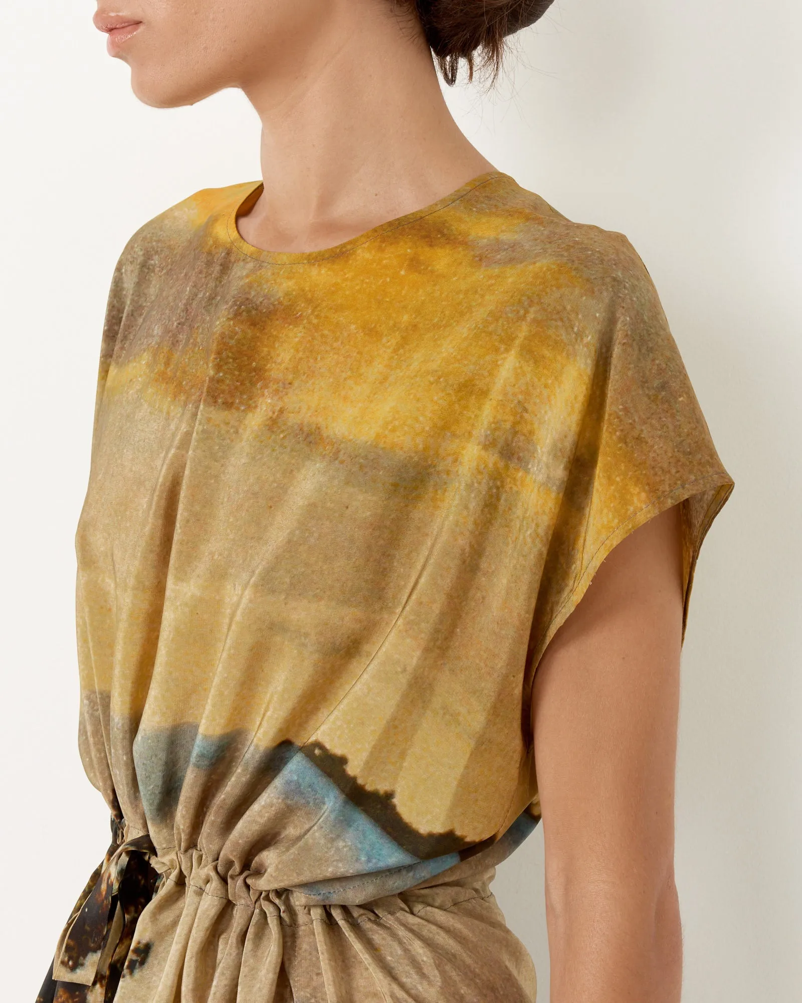 Simple Dress in Digital Printed Gots sold by Mohawk General Store product image thumbnail 3