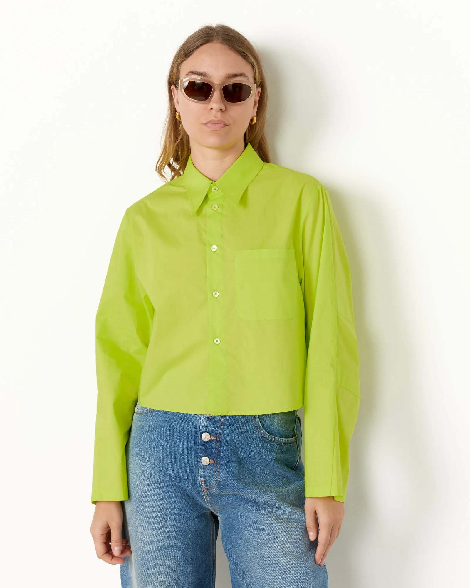 Cropped Long Sleeve Shirt sold by Mohawk General Store product image thumbnail 4