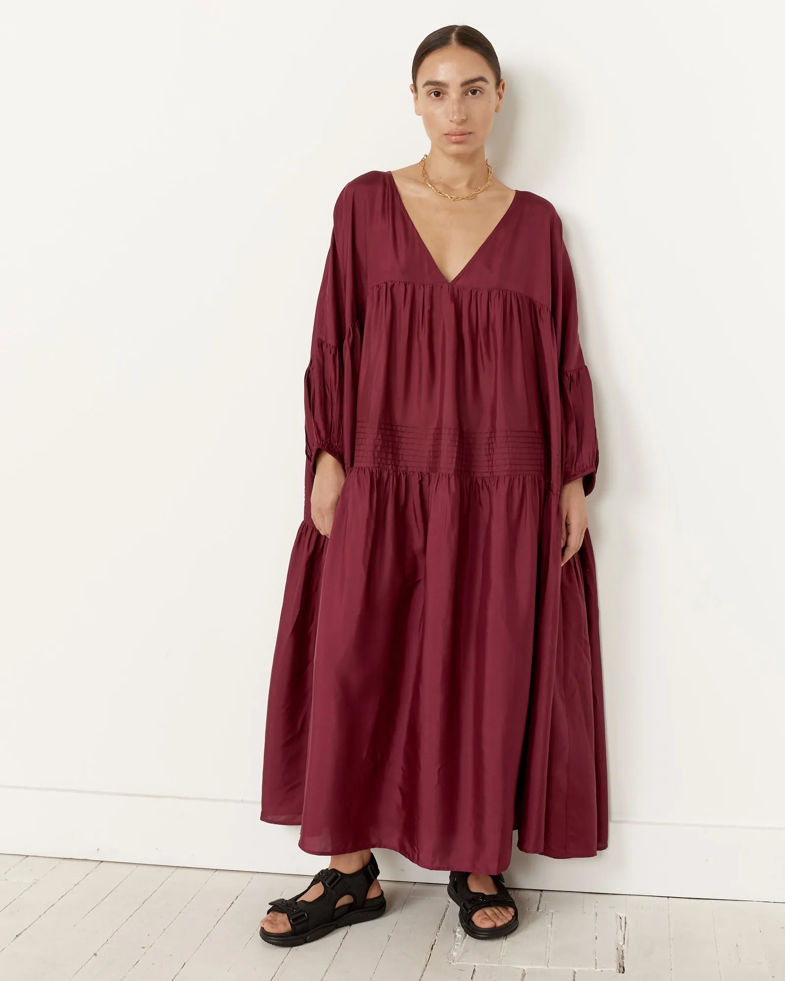 Airi Silk Maxi Dress sold by Mohawk General Store product image thumbnail 3