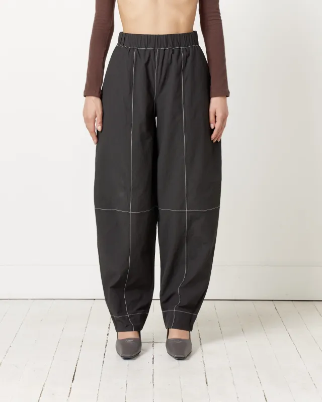 Elasticated Curve Pant in Black sold by Mohawk General Store