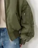 Zipped Bomber Jacket in Hunter Green sold by Mohawk General Store