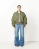 Zipped Bomber Jacket in Hunter Green sold by Mohawk General Store
